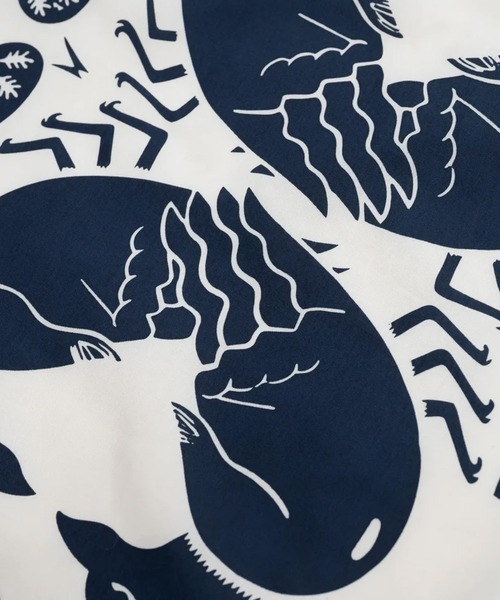 BACANCES ALL INCLUSIVE（バカンサスオールインクルーシブ）の「BC SKEM BANDANA T- SHIRTS[YATAGARASU]（Tシャツ/カットソー・メンズ・ホワイト/ブラック・L/XL）」の10枚目の写真