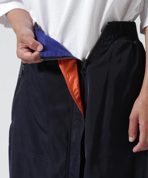Risley(リズレー)の「Risley(リズレー) 別注アシメリバーシブルスカート(スカート・レディース・ネイビー/カーキ・F)」の15枚目の写真