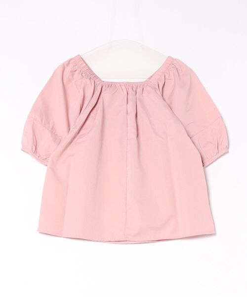 Pittok(ピットク)の「胸元シャーリング ゆったりバルーン袖カットソー(シャツ/ブラウス・レディース・ベージュ/ピンク・MEDIUM)」の13枚目の写真