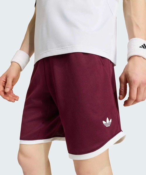 adidas(アディダス)の「テニス クラシックス ショーツ / ハーフパンツ / アディダス adidas(その他パンツ・メンズ・レッド・S/XX-LARGE/XL/L/M)」の3枚目の写真