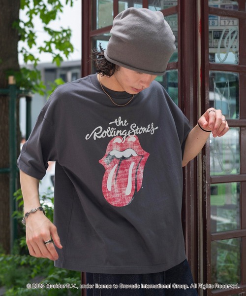 WEGO/ [Коллекция весна‑лето 26] бандана граффити T‑shirt