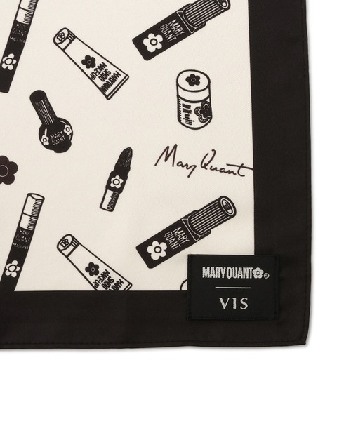 MARY QUANT(マリークワント)の「【MARY QUANT×VIS】アソートスカーフ 70×70(バンダナ/スカーフ・レディース・キナリ/チャコールグレー・FREE)」の15枚目の写真