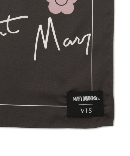MARY QUANT(マリークワント)の「【MARY QUANT×VIS】アソートスカーフ 70×70(バンダナ/スカーフ・レディース・キナリ/チャコールグレー・FREE)」の16枚目の写真