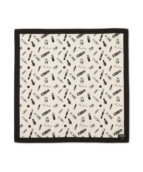 MARY QUANT(マリークワント)の「【MARY QUANT×VIS】アソートスカーフ 70×70(バンダナ/スカーフ・レディース・キナリ/チャコールグレー・FREE)」の17枚目の写真