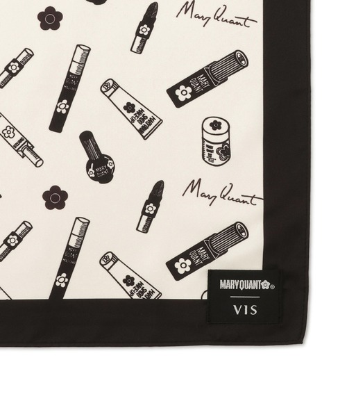 MARY QUANT(マリークワント)の「【MARY QUANT×VIS】アソートスカーフ 70×70(バンダナ/スカーフ・レディース・キナリ/チャコールグレー・FREE)」の13枚目の写真