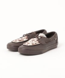 VANS ヴァンズ 2-EYELET BOAT SHOE ツーアイレット ボートシュー VN000Z96DRB PONY HAIR D.BRN