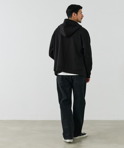 coca(coca)(コカ)の「COTTON from the U.S.ZIPパーカー(パーカー・メンズ・ブラック/グレー・L/XL/M)」の6枚目の写真