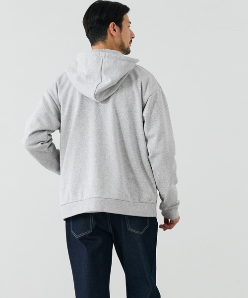 coca(coca)(コカ)の「COTTON from the U.S.ZIPパーカー(パーカー・メンズ・ブラック/グレー・L/XL/M)」の9枚目の写真