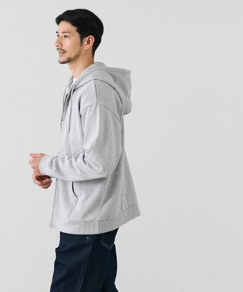 coca(coca)(コカ)の「COTTON from the U.S.ZIPパーカー(パーカー・メンズ・ブラック/グレー・L/XL/M)」の11枚目の写真