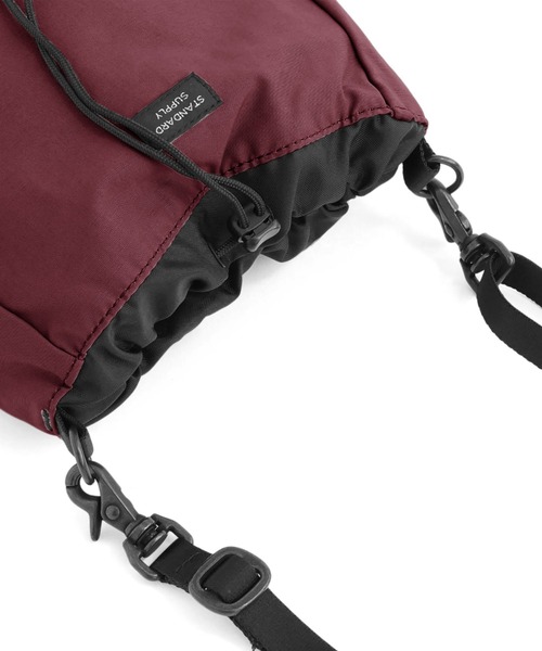 STANDARD SUPPLY(スタンダードサプライ)の「スタンダードサプライ / SIMPLICITY シンプリシティ / 26FW限定カラーCHALK SHOULDER チョークショルダー(ショルダーバッグ・レディース・ボルドー・FREE)」の6枚目の写真