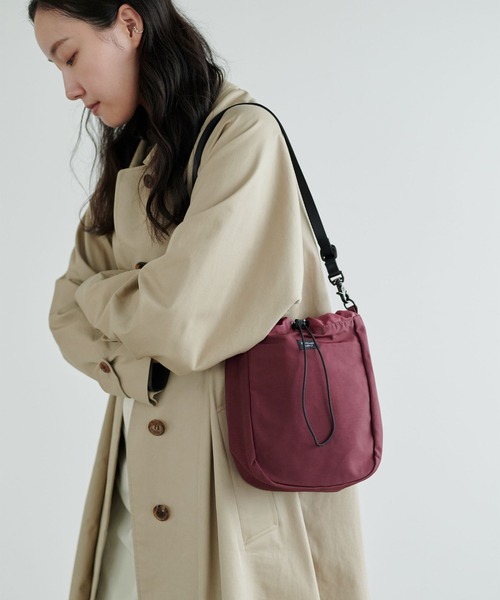 STANDARD SUPPLY(スタンダードサプライ)の「スタンダードサプライ / SIMPLICITY シンプリシティ / 26FW限定カラーCHALK SHOULDER チョークショルダー(ショルダーバッグ・レディース・ボルドー・FREE)」の2枚目の写真
