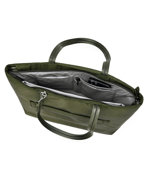 pacsafe(パックセーフ)の「pacsafe/パックセーフ W Carryall tote/キャリーオールトート(トートバッグ・レディース・オリーブ・FREE)」の10枚目の写真