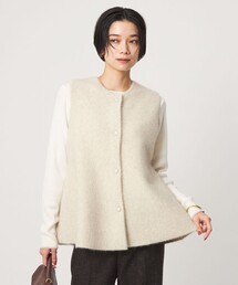 FOXブレンド セッケツ ニット ジレ