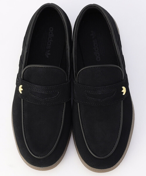 adidas（アディダス）の「adidas/アディダス HANDBALL SPEZIAL LOAFER W[22.5cm～24.5cm展開]/ハンドボールスペツィアルローファー（スニーカー・レディース・ブラック・23.5cm/24.0cm/24.5cm）」の2枚目の写真