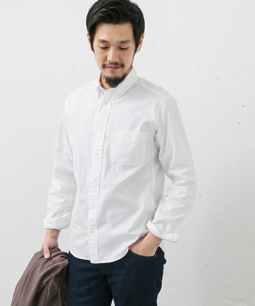 URBAN RESEARCH DOORS MENS（アーバンリサーチ ドアーズ メンズ）の「DOORS PIN OX B/D Shirts（シャツ/ブラウス・メンズ・ブルー/ホワイト・36/38/40）」の2枚目の写真