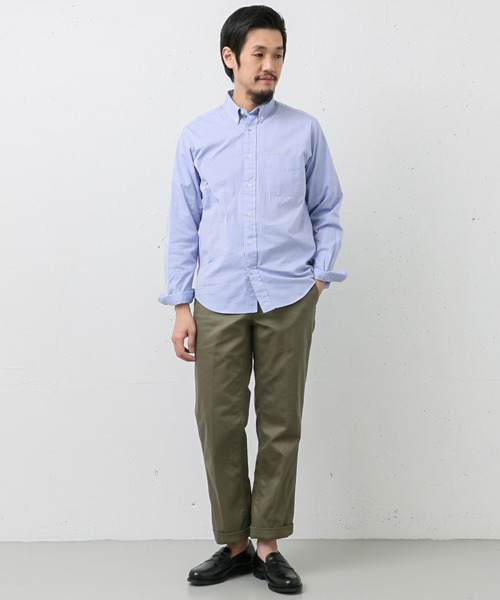 URBAN RESEARCH DOORS MENS（アーバンリサーチ ドアーズ メンズ）の「DOORS PIN OX B/D Shirts（シャツ/ブラウス・メンズ・ブルー/ホワイト・36/38/40）」の5枚目の写真