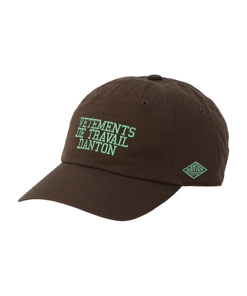 DANTON(ダントン)の「Downproof 6-Panel Cap(キャップ・レディース・ダークブラウン/チャコール/ブラック/グレイッシュベージュ・F)」の4枚目の写真