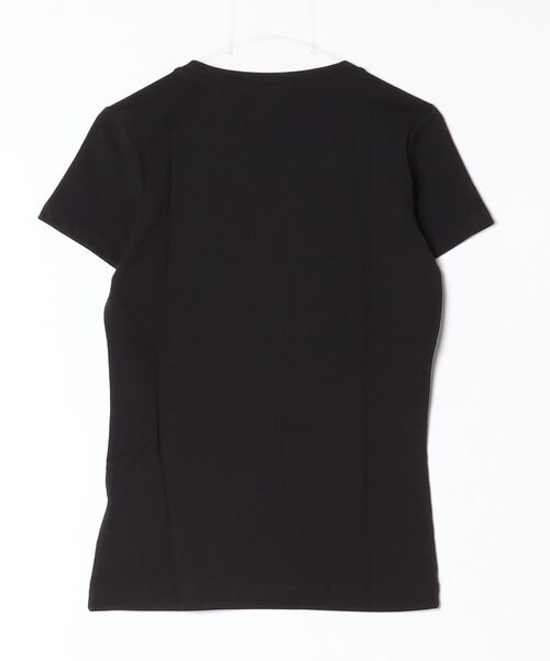 Guess(ゲス)の「SAVANNA Leopard Triangle Tee Tシャツ 半袖 ロゴTシャツ(Tシャツ/カットソー・レディース・ブラック・X-SMALL/SMALL/MEDIUM/LARGE)」の7枚目の写真
