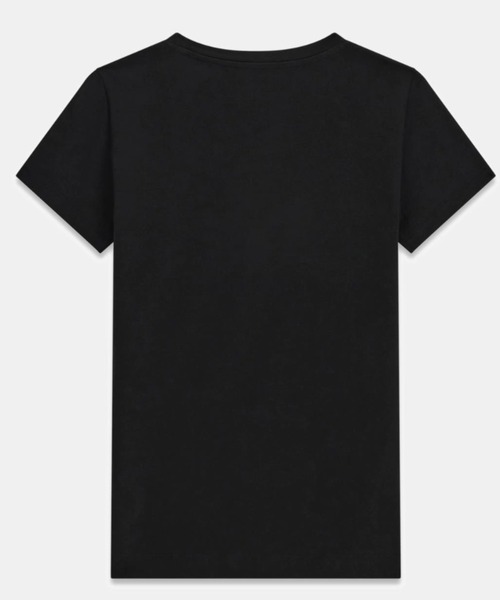 Guess(ゲス)の「SAVANNA Leopard Triangle Tee Tシャツ 半袖 ロゴTシャツ(Tシャツ/カットソー・レディース・ブラック・X-SMALL/SMALL/MEDIUM/LARGE)」の6枚目の写真