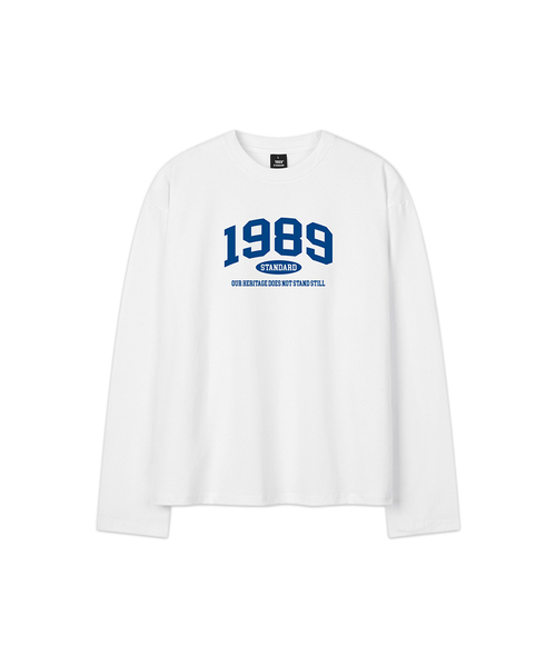 1989STANDARD（1989スタンダード）の「OUR 1989 クロップロングスリーブ (SKLSTD-0004)（Tシャツ/カットソー・メンズ・ライトグレー/バーガンディー/ホワイト/ブラック・MEDIUM/LARGE/X-LARGE）」の2枚目の写真