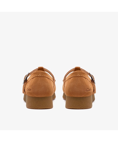 Clarks（クラークス）の「WallabeeEVOBar／ワラビーエヴォバー(ジンジャースエード)（モカシン/デッキシューズ・レディース・ブラウン・UK4.5/UK4/UK5.5/UK5/UK3.5/UK6/UK3）」の5枚目の写真