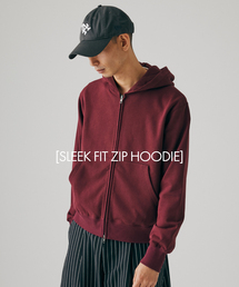 スリーク フィット ジップ フーディ