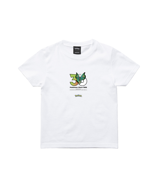 ZOZOSPOT(ゾゾスポット)の「Pokemon 30th Anniversary 1025 T-shirt 「ビビヨン(ていえんのもよう)」(Tシャツ/カットソー・レディース・ホワイト・SMALL/MEDIUM/LARGE/X-LARGE/XX-LARGE/XXX-LARGE/100cm/110cm/120cm/130cm/140cm/150cm/160cm)」の2枚目の写真