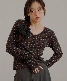 hazyl ヘイゼル lace docking topsレースドッキングトップス lace docking tops / レースドッキングトップス（Tシャツ/カットソー