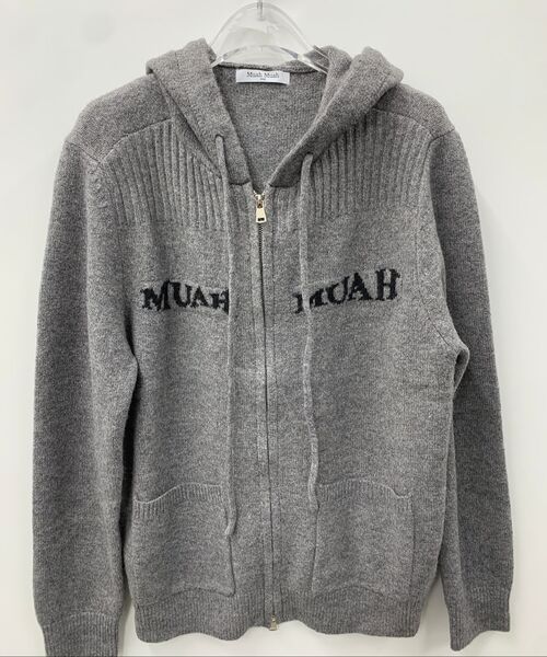 muahmuah（ムーアムーア）の「ジャカード ニット フードジップアップ [メランジ]（パーカー・レディース・その他・FREE）」の19枚目の写真