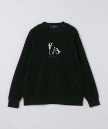 エンブロイダリー カットコール スウェット