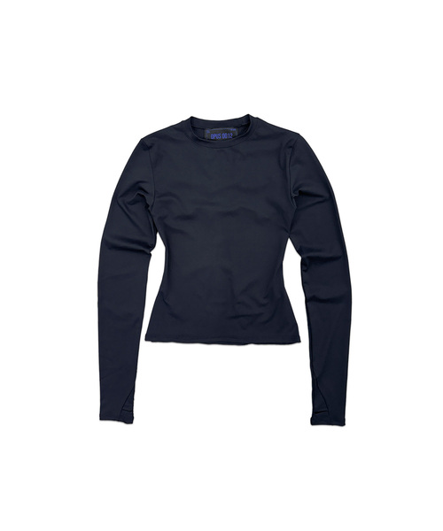 OPUS 0012(オーパス0012)の「Op.1 LS-003(W)(Tシャツ/カットソー・レディース・ブラック・SMALL/X-SMALL)」の1枚目の写真