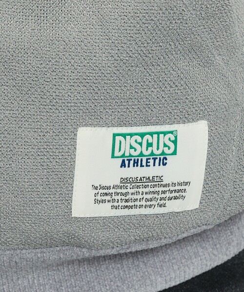 DISCUS ATHLETIC（ディスカス　アスレチック）の「【DISCUS ATHLETIC / ディスカスアスレティック】 裏シャギーボンディングフルパーカー/ユニセックス（パーカー・メンズ・ブラック/グレー・M/L）」の7枚目の写真