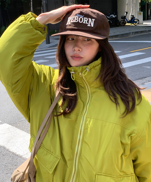RONRON（ロンロン）の「DOUBLE POCKET PUFFER PADDING OLIVE（ダウンジャケット/コート・レディース・その他・FREE）」の4枚目の写真