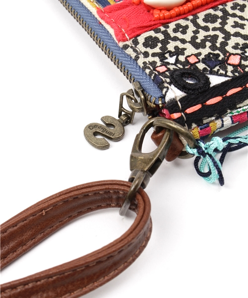 Desigual（デシグアル）の「[Desigual/デシグアル]貝殻付きカラフルショルダーバッグ（ショルダーバッグ・レディース・レッド系その他・ONE SIZE）」の5枚目の写真