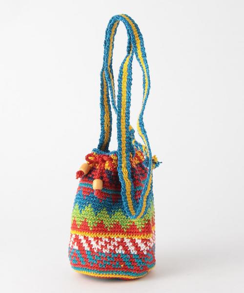 Another Edition（アナザーエディション）の「UNIQUE BATIK ミニショルダーバック/UNIQUE/B CARRYALL SHLD S◆（ショルダーバッグ・レディース・その他1・フリー）」の3枚目の写真