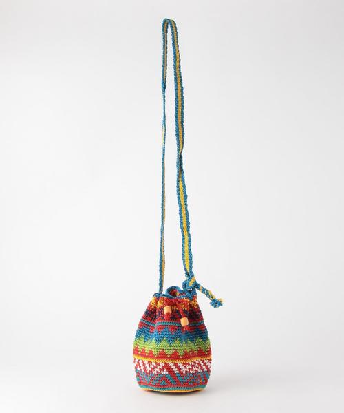 Another Edition（アナザーエディション）の「UNIQUE BATIK ミニショルダーバック/UNIQUE/B CARRYALL SHLD S◆（ショルダーバッグ・レディース・その他1・フリー）」の4枚目の写真