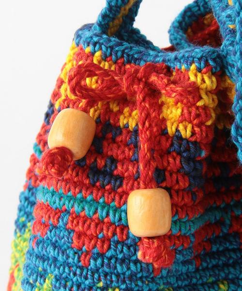 Another Edition（アナザーエディション）の「UNIQUE BATIK ミニショルダーバック/UNIQUE/B CARRYALL SHLD S◆（ショルダーバッグ・レディース・その他1・フリー）」の5枚目の写真