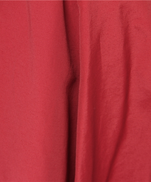 un dix cors（アンディコール）の「ボリュームフレアスカート（スカート・レディース・ベージュ/レッド・ﾌﾘ-）」の3枚目の写真