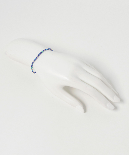 チャイハネ（チャイハネ）の「【チャイハネ】ミックスビーズブレスレット（ブレスレット・レディース・ホワイト/レインボー/ターコイズブルー/ブルー/コーラル/マルチ/ブラウン・FREE）」の9枚目の写真