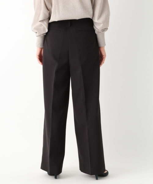 A part by（アパートバイ）の「P/PUワイドパンツ  766354（その他パンツ・レディース・グリーン/ブラック/オフホワイト/ブラック系その他・MEDIUM/LARGE）」の6枚目の写真