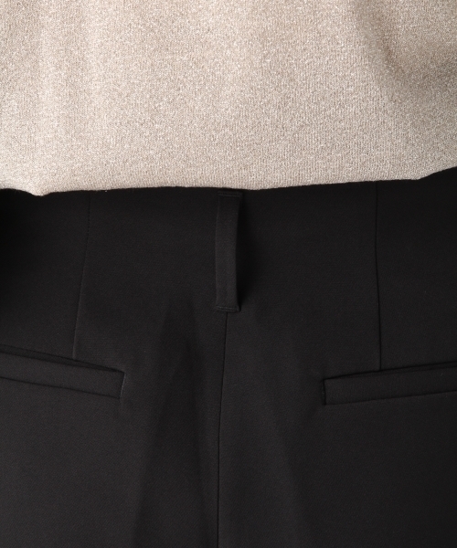 A part by（アパートバイ）の「P/PUワイドパンツ  766354（その他パンツ・レディース・グリーン/ブラック/オフホワイト/ブラック系その他・MEDIUM/LARGE）」の16枚目の写真