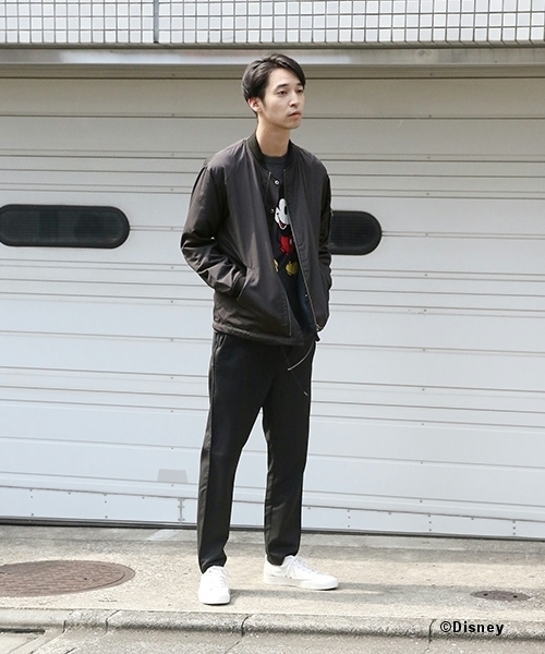 niko and...(ニコアンド)の「NリバーコーチMA-1【niko and ...】(MA-1・メンズ・ブラック/カーキ・MEDIUM/LARGE)」の14枚目の写真