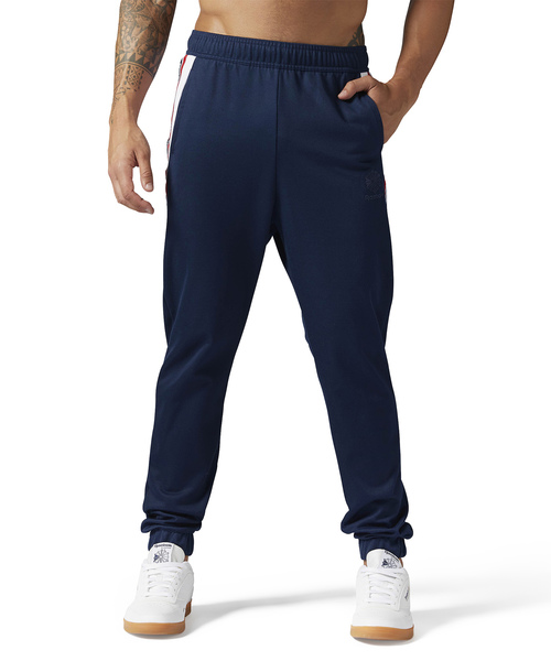 Reebok（リーボック）の「トラックパンツ [F FRANCHISE TRACKPANT]（その他パンツ・メンズ・ネイビー/ブラック・LARGE/MEDIUM/SMALL/X-LARGE/XX-LARGE/X-SMALL/XXX-LARGE）」の5枚目の写真