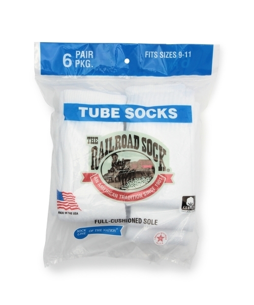 BEAMS BOY(ビームスボーイ)の「Railroad Sock / 6パック チューブソックス(ソックス/靴下・レディース・ホワイト・ONE SIZE)」の6枚目の写真