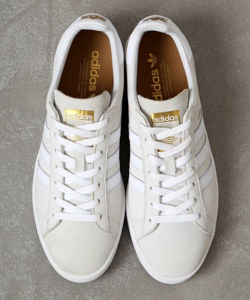 adidas（アディダス）の「adidas Originals / アディダス 別注 CAMPUS（スニーカー・メンズ・ホワイト・25/26/27/28/29/28.5/25.5/26.5/27.5）」の16枚目の写真