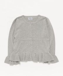 コットンニットカーディガン　Ruffle