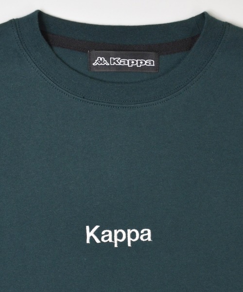 【一部予約販売中】 袖テープ セール】【Kappa/カッパ】別注 / 袖 / 刺繍ロゴ トップス