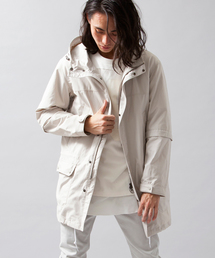 MONKEY TIME | MT∴ コットン/ツイル 2WAY フーデッドコート◆§§(ナイロンジャケット)