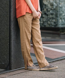 Munich | ストレッチバイオリネンサイドスリットパンツ(その他パンツ)