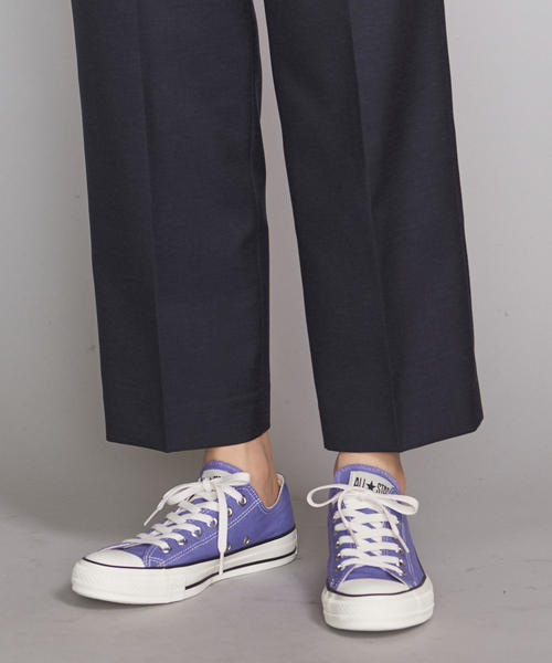 BEAUTY&YOUTH UNITED ARROWS（ビューティーアンドユースユナイテッドアローズ）の「BY ドライタッチストレートパンツ -手洗い可能-◆（その他パンツ・レディース・ナチュラル/ネイビー・SMALL/MEDIUM/LARGE）」の10枚目の写真